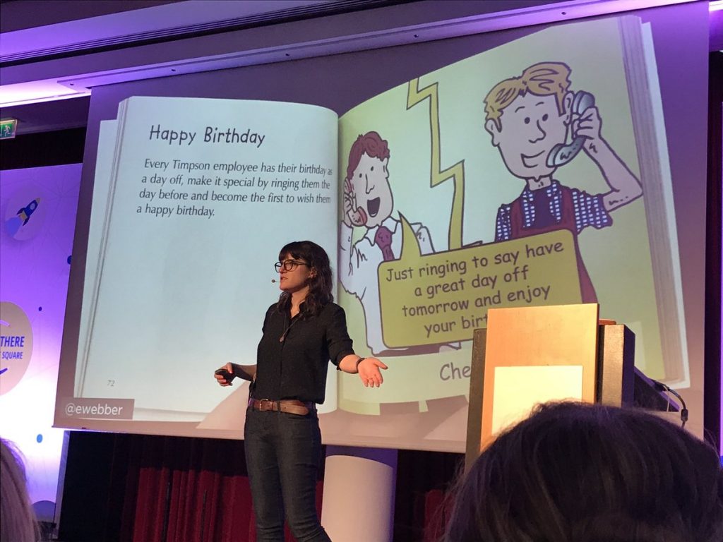 Emily at Agile Testing days 2017